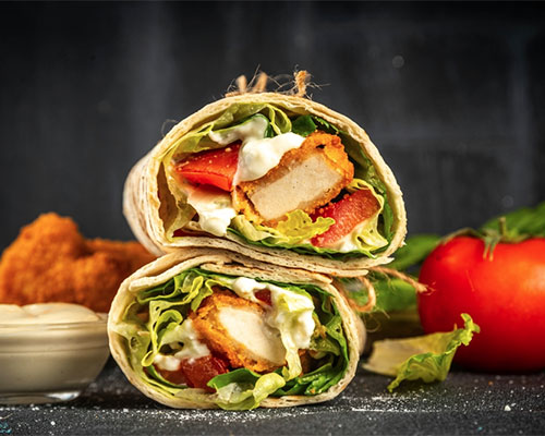 The Smashing Station by Lag Off Edinburgh Crispy Chicken Wraps